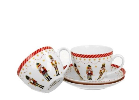 Pl 2 Filiżanki Ze Spodkami Christmas Nutcracker Pl 2 Filiżanki Ze Spodkami Christmas Nutcracker