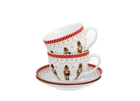 Pl 2 Filiżanki Ze Spodkami Christmas Nutcracker Pl 2 Filiżanki Ze Spodkami Christmas Nutcracker
