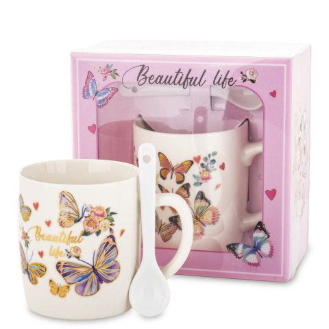Pl Kubek Z Łyżeczką 200 Ml Pl Kubek Z Łyżeczką 200 Ml