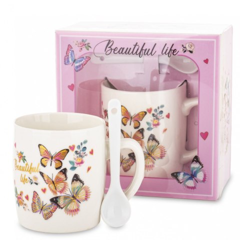 Pl Kubek Z Łyżeczką 200 Ml Pl Kubek Z Łyżeczką 200 Ml