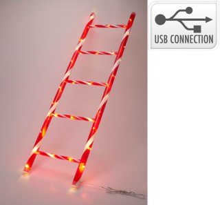 DRABINA LED 110CM LASKA CUKIERKOWA USB