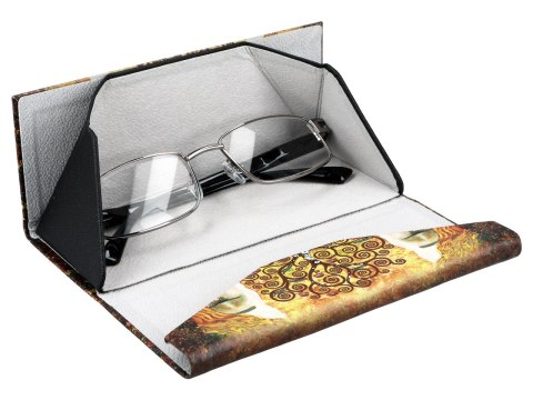 Etui na okulary, składane - G. Klimt, Złote łzy (CARMANI)