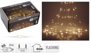 ŁAŃCUCH LED 300LED WW ZEWNĘTRZNE FLASH