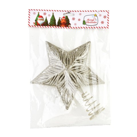 SANTA LILA Gwiazda czubek 24x20cm SANTA LILA Gwiazda czubek 24x20cm