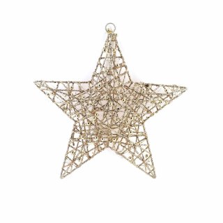 SANTA LILA Ozdoba Gwiazda 30cm Led