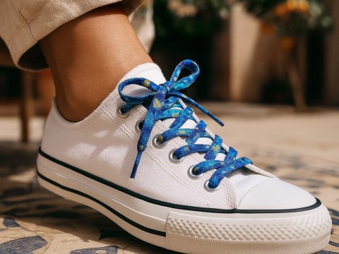 Sznurowadła - V. van Gogh, Gwiaździsta Noc