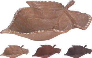 TALERZ DEKORACYJNY LIŚĆ 22X18CM 3 RODZAJ
