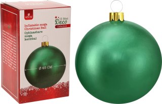 BOMBKA ŚWIĄTECZNA NADMUCHIWANA 45CM ZIELONA