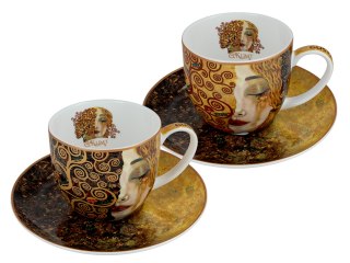 Kpl. 2 filiżanek ze spodkami - G. Klimt, Złote łzy (CARMANI)