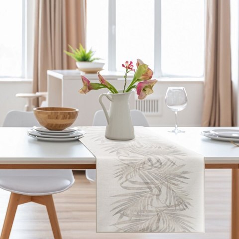 OBRUS INES 11 40 X 180 CM BEŻOWY