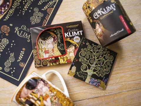 Podkładka szklana - G. Klimt, Pocałunek (CARMANI)