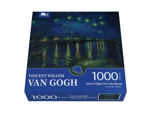 Puzzle - V. van Gogh, Gwiaździsta Noc nad Rodanem, 1000 elementów