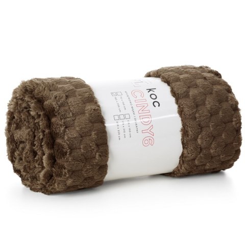 KOC D91 CINDY6 70 X 160 CM CIEMNOBRĄZOWY