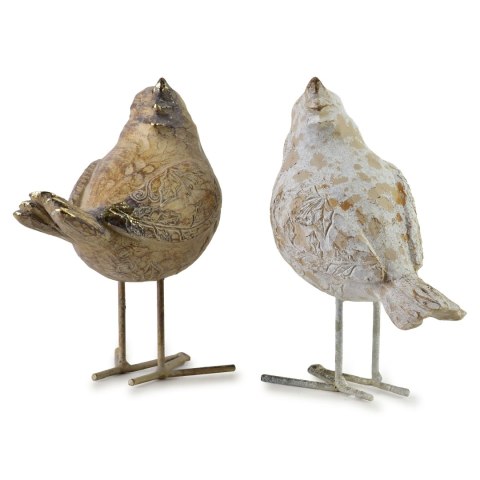 LILA Figura ptak 1szt 14x8x16,5CM