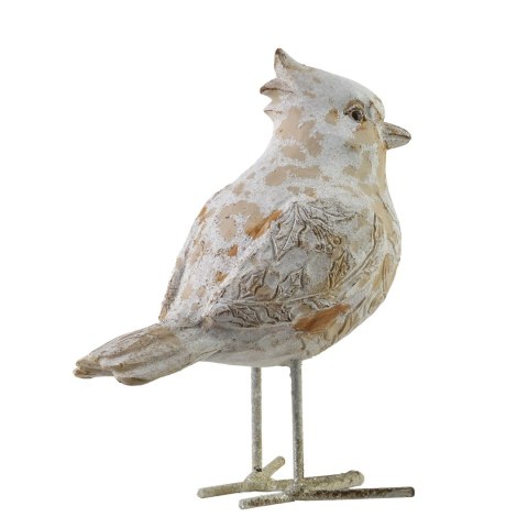 LILA Figura ptak 1szt 14x8x16,5CM