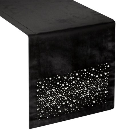 OBRUS ROYAL 2 35 X 180 CM CZARNY
