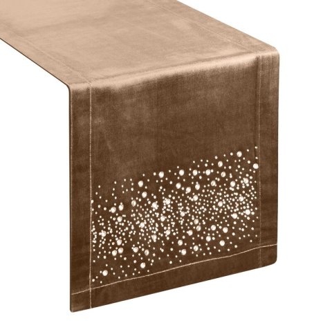 OBRUS ROYAL 2 35 X 220 CM CIEMNOBEŻOWY