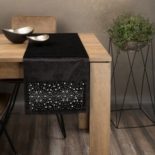 OBRUS ROYAL 2 35 X 220 CM CZARNY