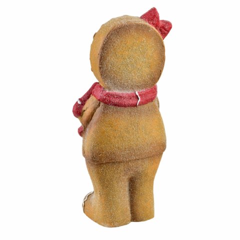 SANTA LILA Figura LED 19,5x13,5x43,5cm CIASTEK