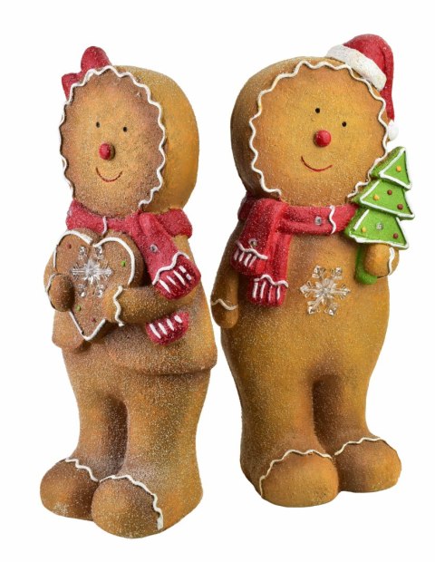 SANTA LILA Figura LED 19,5x13,5x43,5cmCIASTEK