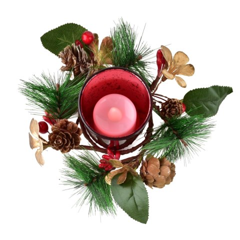 SANTA LILA Świecznik ozdobny 5,5x6,7cm wkład Led