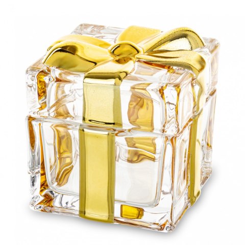 Szklany Pojemnik Z Kokardką