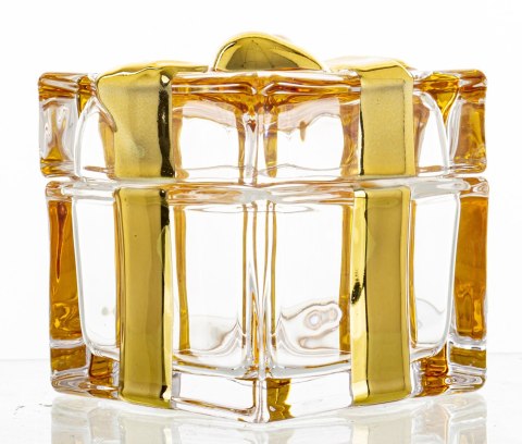 Szklany Pojemnik Z Kokardką