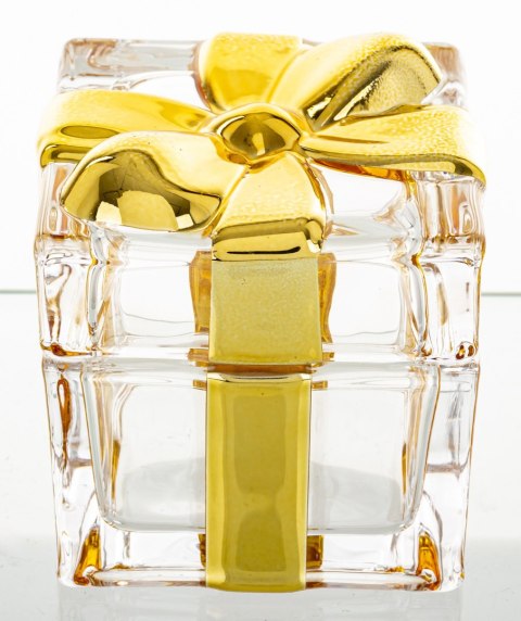 Szklany Pojemnik Z Kokardką