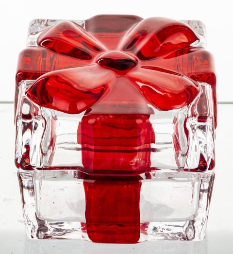 Szklany Pojemnik Z Kokardką