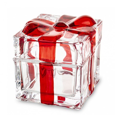 Szklany Pojemnik Z Kokardką