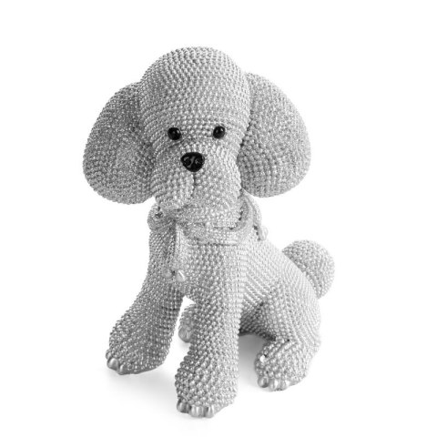 FIGURKA DEKORACYJNA ELDO 15 X 10 X 19 CM SREBRNY