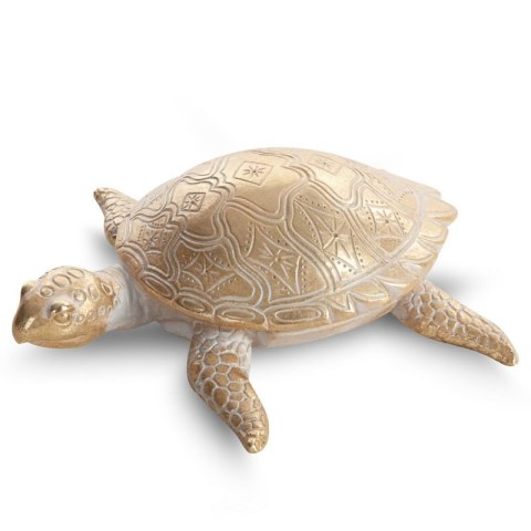 FIGURKA DEKORACYJNA ELI (01) 19 X 18 X 6 CM ZŁOTY