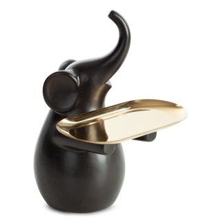 FIGURKA DEKORACYJNA EMBER (01) 18 X 17 X 24 CM CZARNY