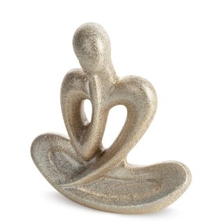 FIGURKA DEKORACYJNA LADY (01) 20 X 7 X 22 CM SZAMPAŃSKI