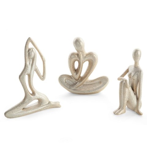 FIGURKA DEKORACYJNA LADY (01) 20 X 7 X 22 CM SZAMPAŃSKI