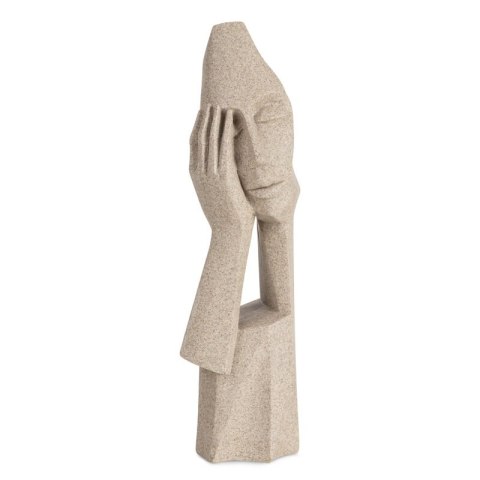 FIGURKA DEKORACYJNA LOGAN (08) 10 X 9 X 33 CM BEŻOWY