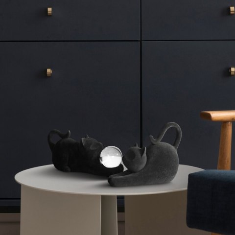 FIGURKA DEKORACYJNA MOLY (01) 26 X 11 X 12 CM CZARNY