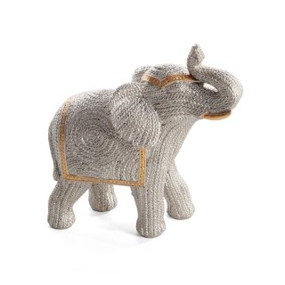 FIGURKA DEKORACYJNA VALERI 13 X 6 X 14 CM SREBRNY