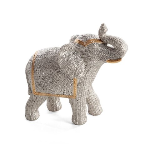 FIGURKA DEKORACYJNA VALERI 13 X 6 X 14 CM SREBRNY