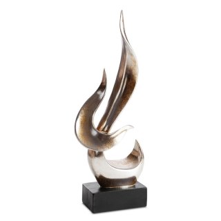 FIGURKA DEKORACYJNA ZOE (02) 14 X 8 X 37 CM ZŁOTY