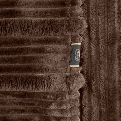 KOC NINA 150 X 200 CM CIEMNOBRĄZOWY