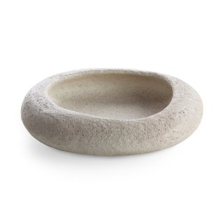 PATERA DEKORACYJNA OSCAR (01) 32 X 28 X 7 CM KREMOWY