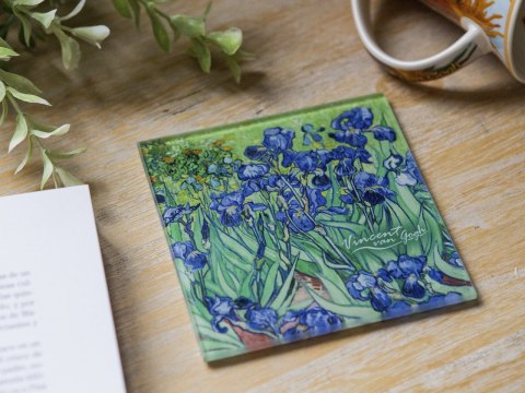 Podkładka szklana - V. van Gogh, Irysy (CARMANI)