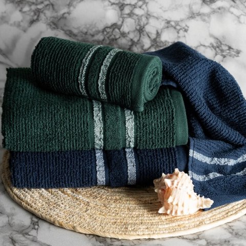 RĘCZNIK DINA (08) 50 X 90 CM CIEMNOZIELONY