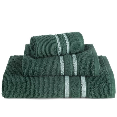 RĘCZNIK DINA (08) 70 X 140 CM CIEMNOZIELONY