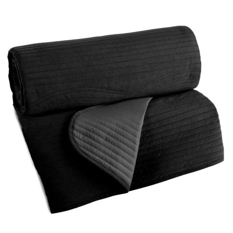 NARZUTA VELVET2 240 X 220 CM CZARNY