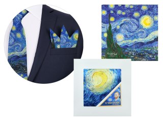 Poszetka - V. van Gogh, Gwiaździsta Noc (CARMANI)