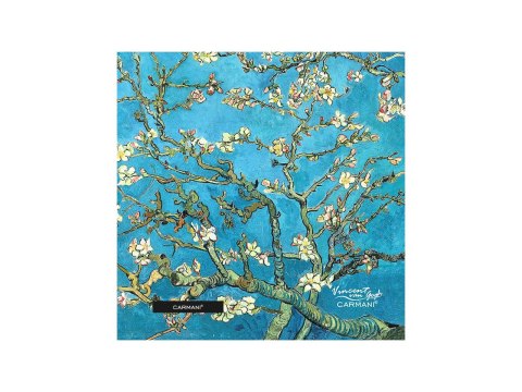 Poszetka - V. van Gogh, Kwitnący Migdałowiec (CARMANI)