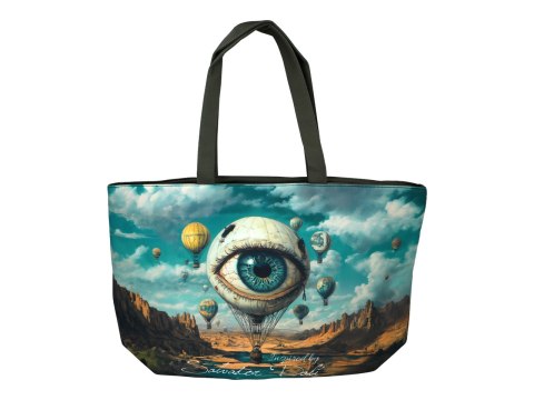 Torba na ramię - inspirowana malarstwem S. Dali (CARMANI)