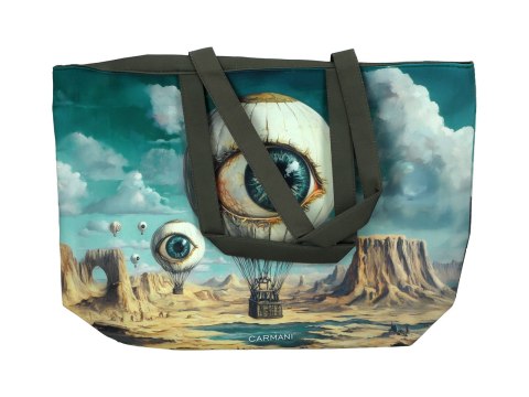 Torba na ramię - inspirowana malarstwem S. Dali (CARMANI)